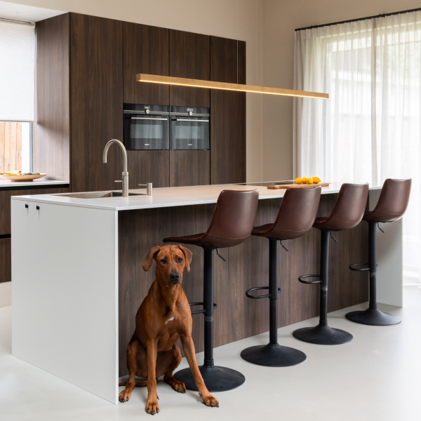Lamp boven kookeiland
