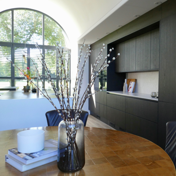 houten balklamp