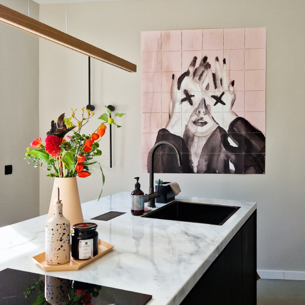 Hanglamp boven eettafel