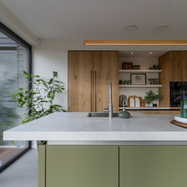 Hanglamp boven eettafel